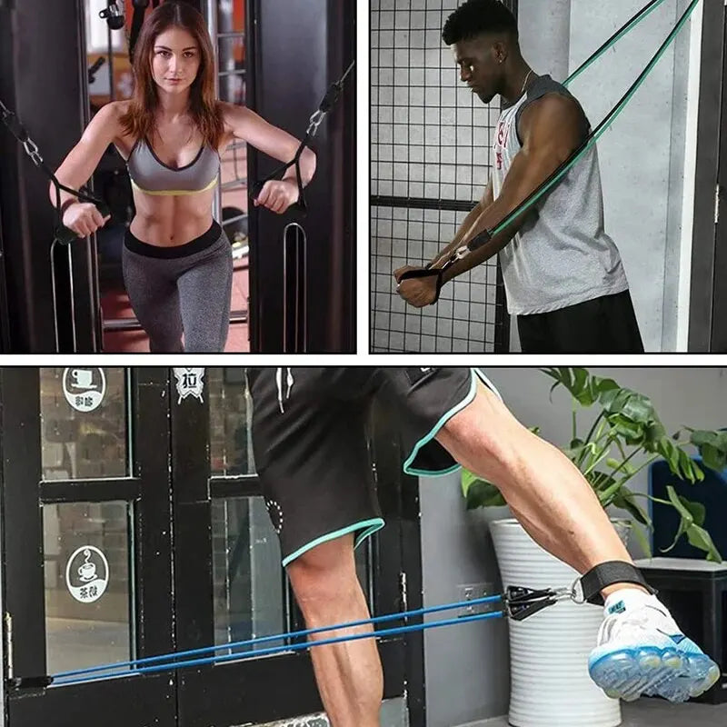 Resistance Bands Set — 5 Levels | Home & Gym Training