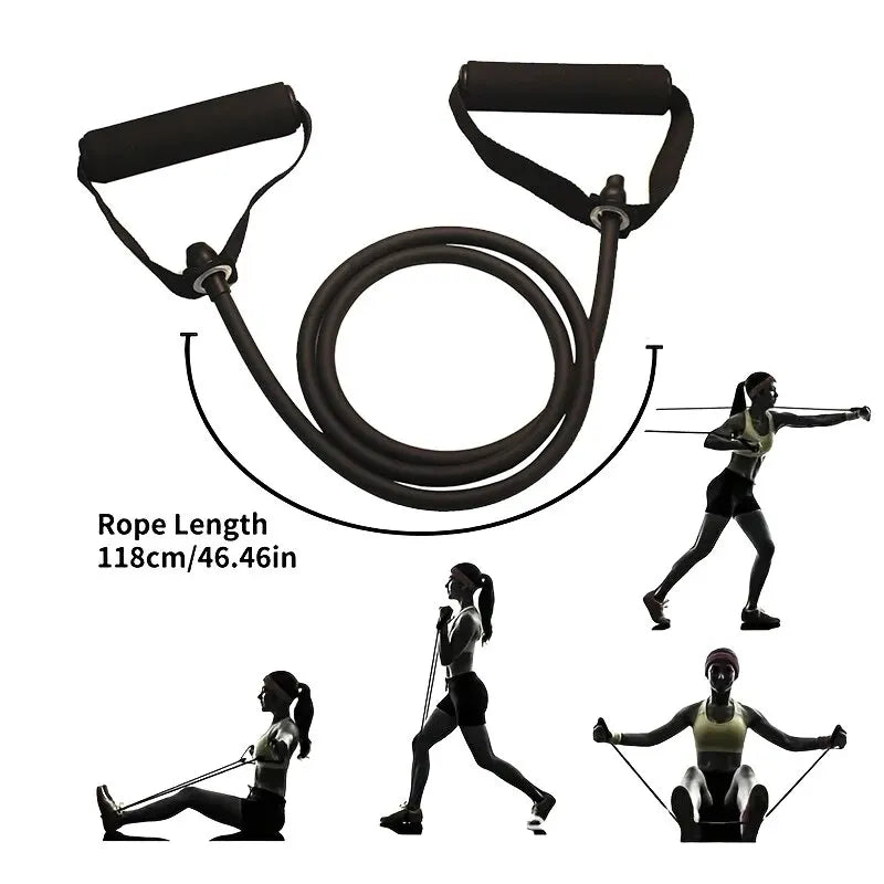 Resistance Bands Set — 5 Levels | Home & Gym Training