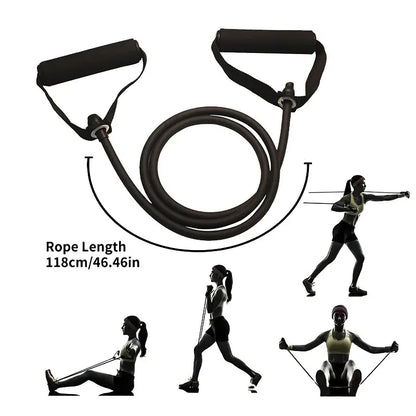 Resistance Bands Set — 5 Levels | Home & Gym Training