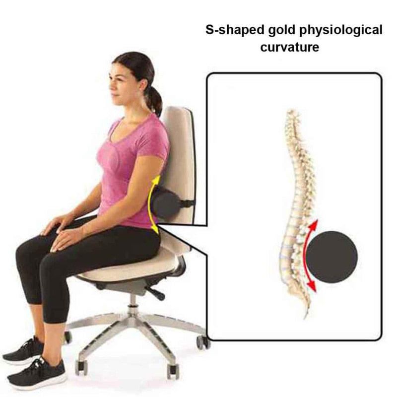Lumbar Roll For Low-Back Pain When Sitting
