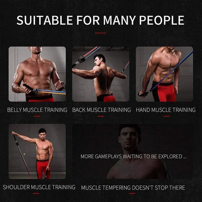 Resistance Bands Set — 5 Levels | Home & Gym Training