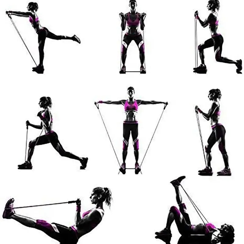 Resistance Bands Set — 5 Levels | Home & Gym Training