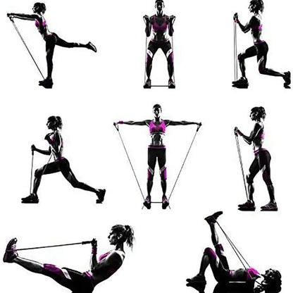 Resistance Bands Set — 5 Levels | Home & Gym Training