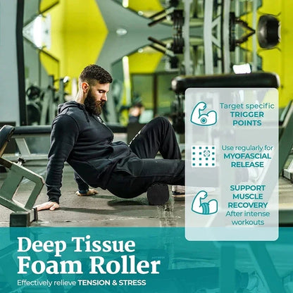 Foam Roller EPP High Density 33cm — Muscle Recovery & Massage